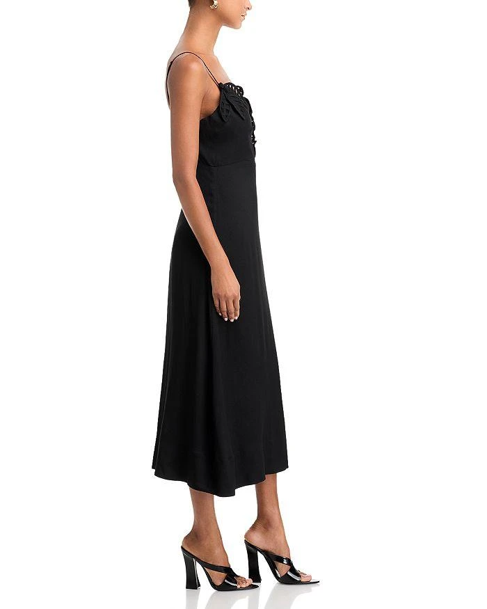 Farm Rio Floral Accent Dress 5