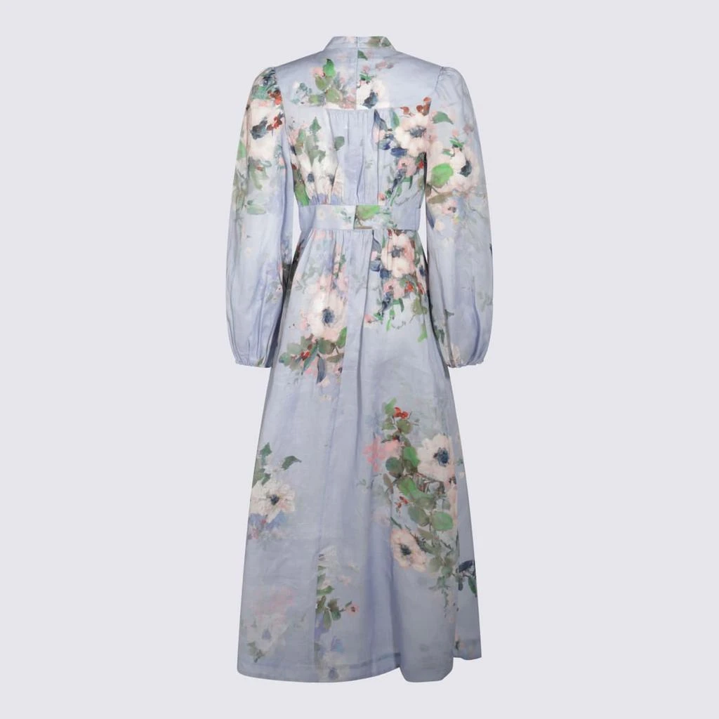 Zimmermann Light Blue Linen Dress 1