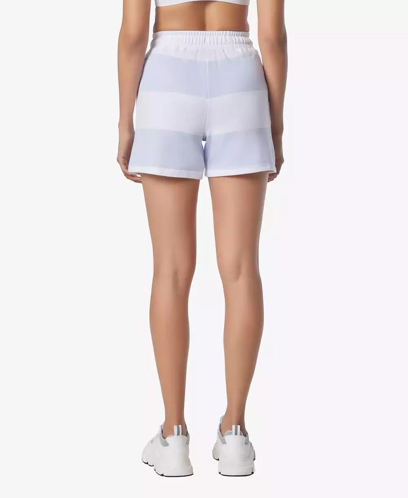 Marc New York by Andrew Marc Women's Rugby Stripe Shorts