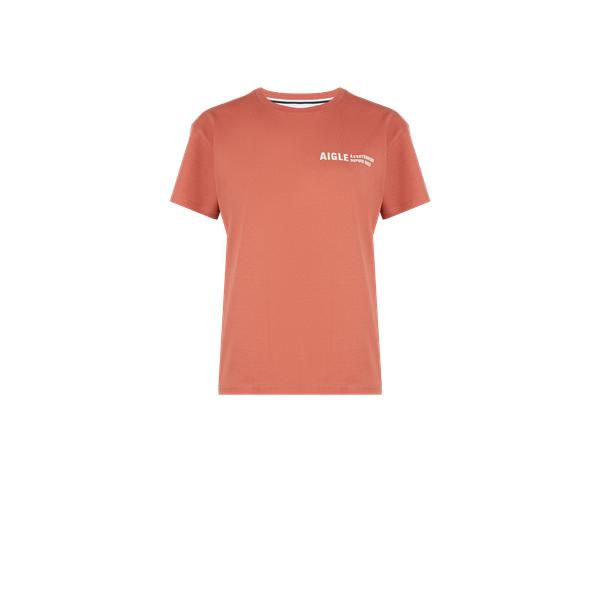 AIGLE Plain cotton T-shirt