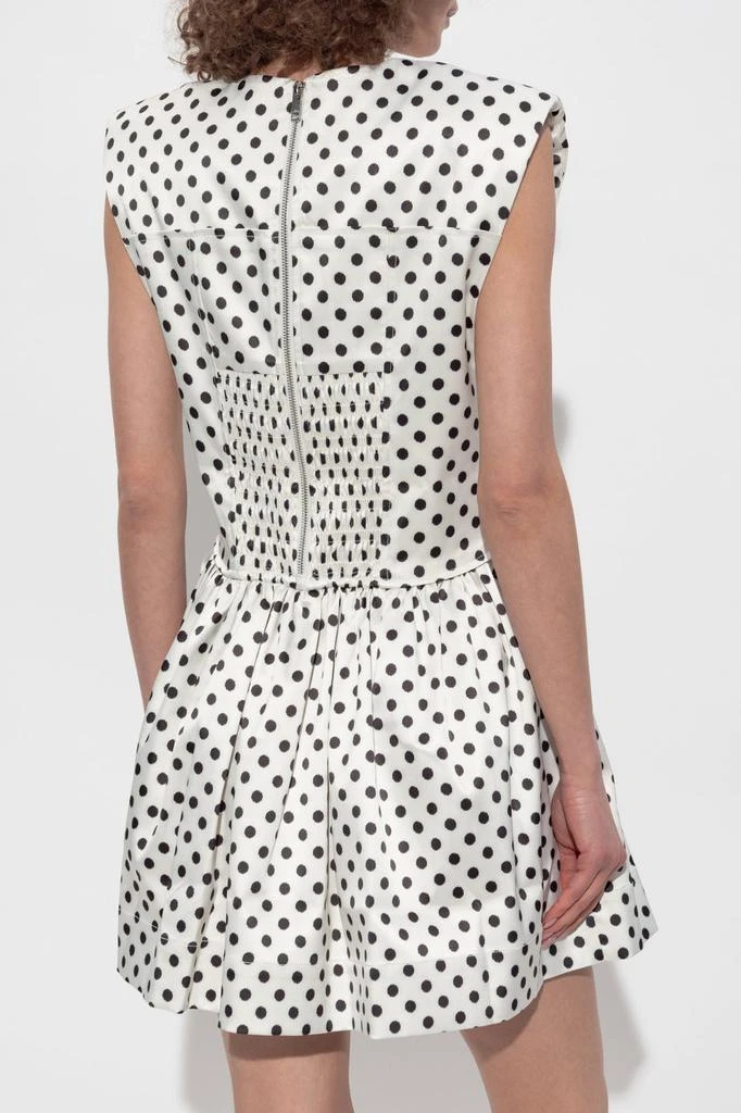 Ganni Ganni Polka Dot Pattern Dress 4