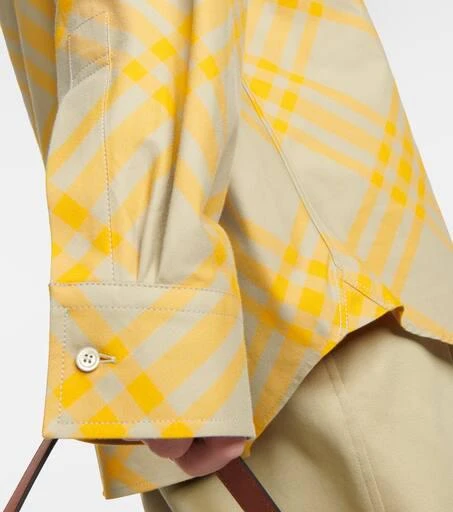 Burberry Check cotton shirt 5