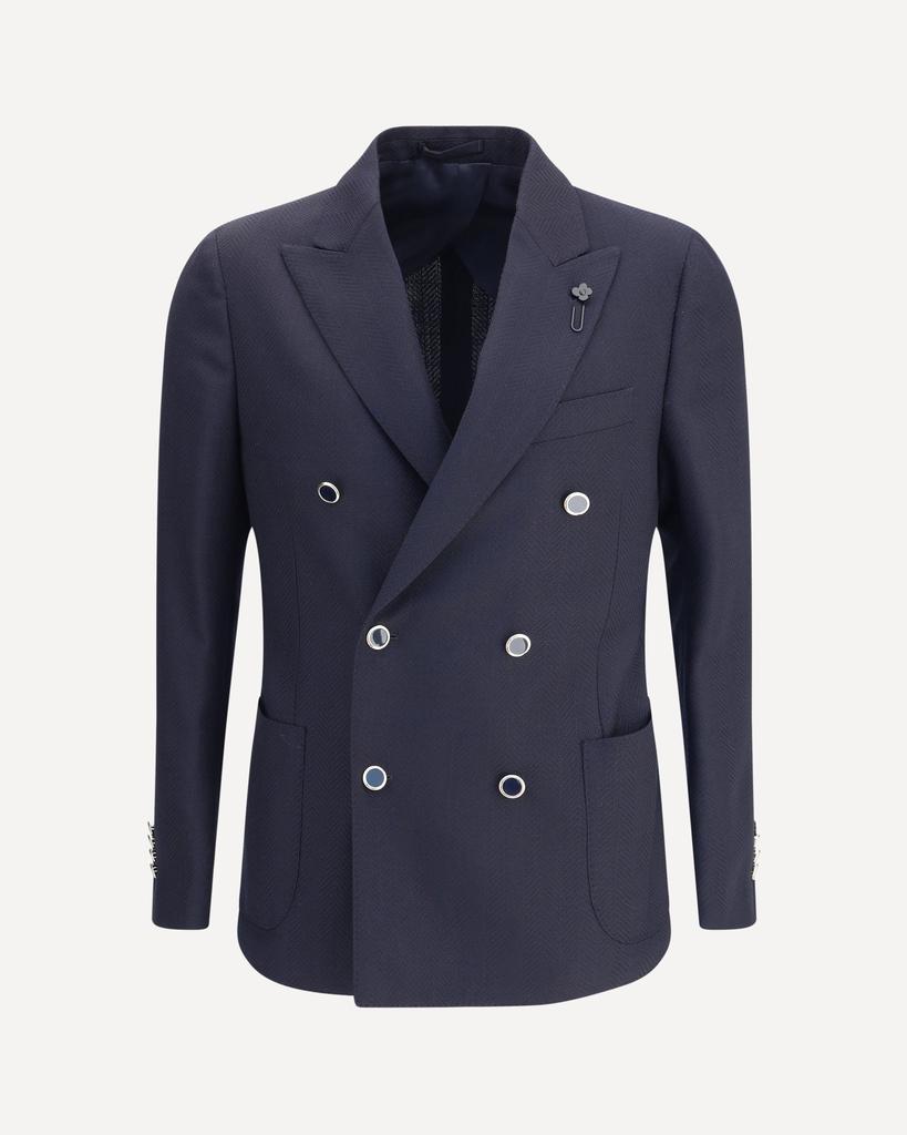 LARDINI Double-breasted Blazer