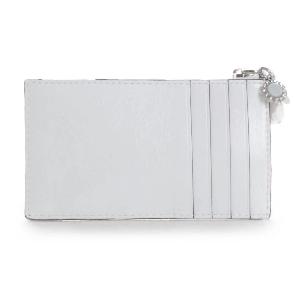 Tory Burch Tory Burch - Women
s Kira Diamond Quilt Distressed Charm Zip Card Case 3