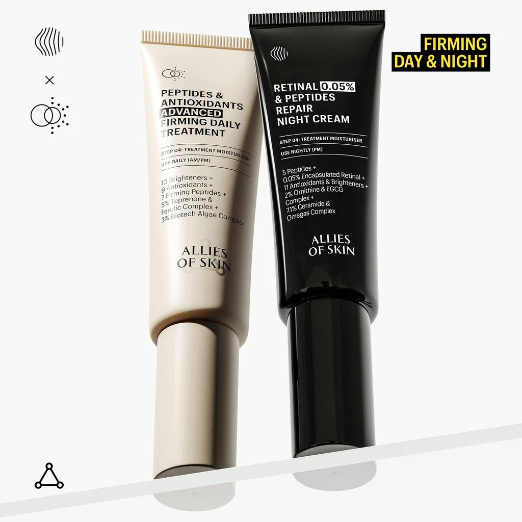 Allies of Skin Allies of Skin Retinal 0.05% & Peptides Repair Night Cream 48ml 8