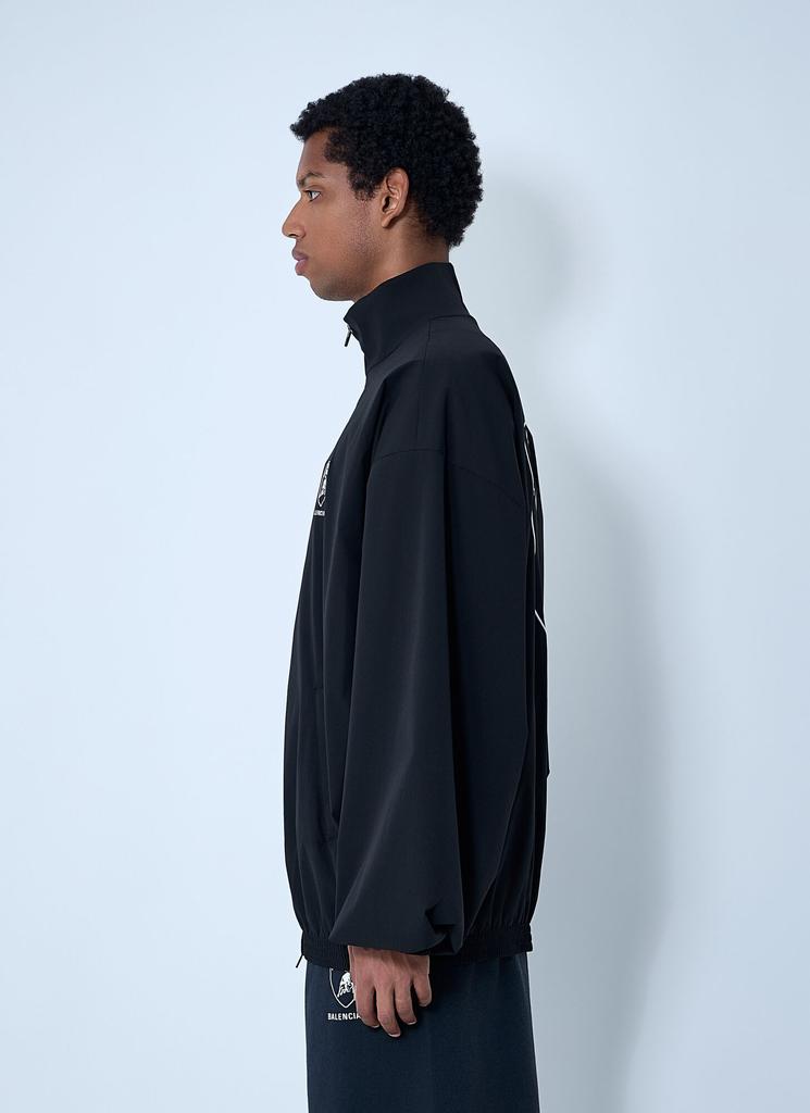 AUTOMOBILI LAMBORGHINI ブラックジャケット Automobili Lamborghini Squadra Corse Men's Team Softshell Jacket