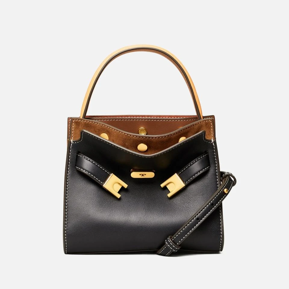 Tory Burch Tory Burch Lee Radziwill Petite Double Suede and Leather Bag 1