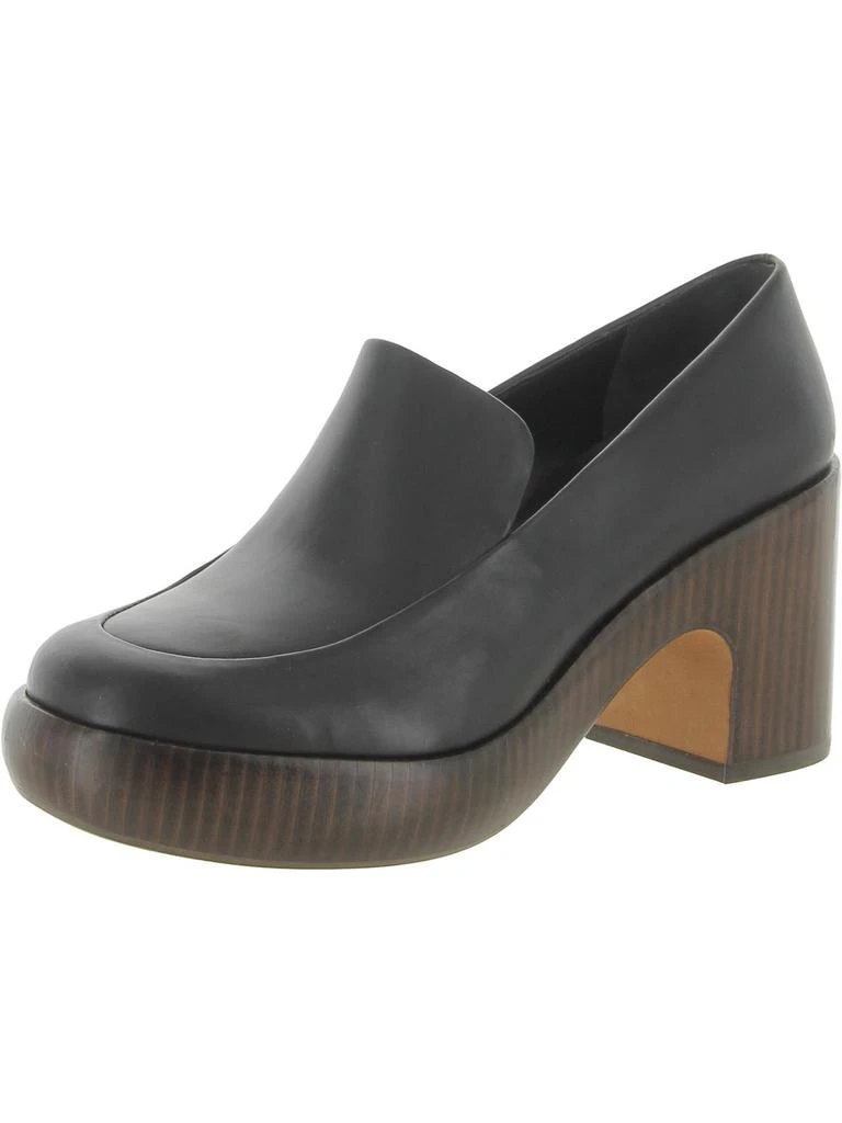 Vince Narissa Womens Leather Block Heel Clogs 4