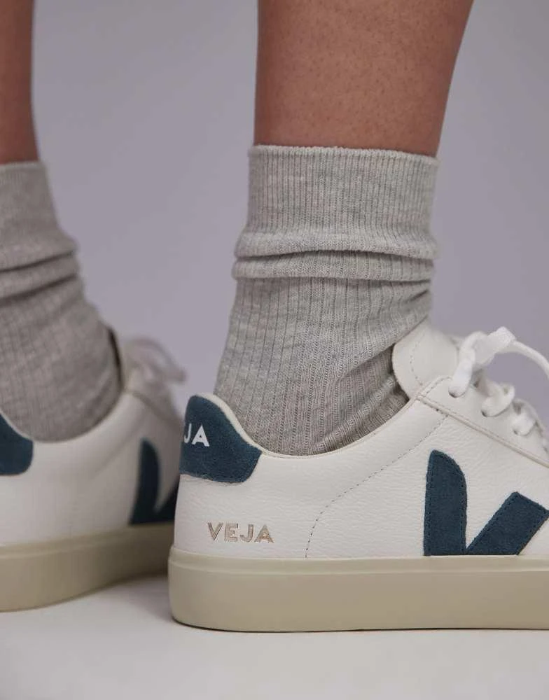 Veja VEJA Campo trainer in white/blue 4