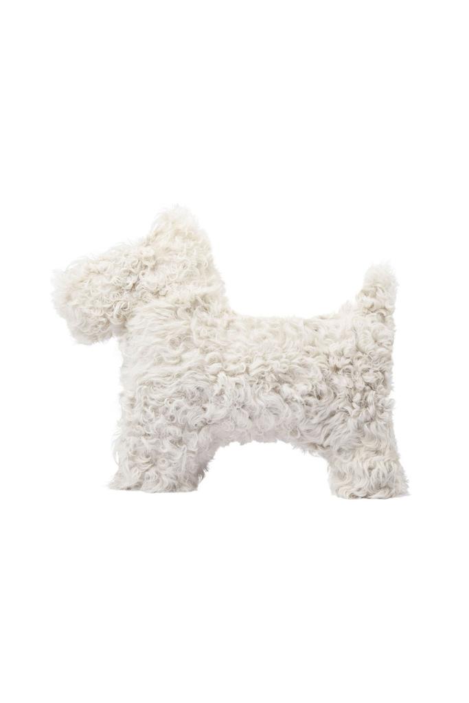 Gushlow & Cole Scottie dog sheepskin cushion