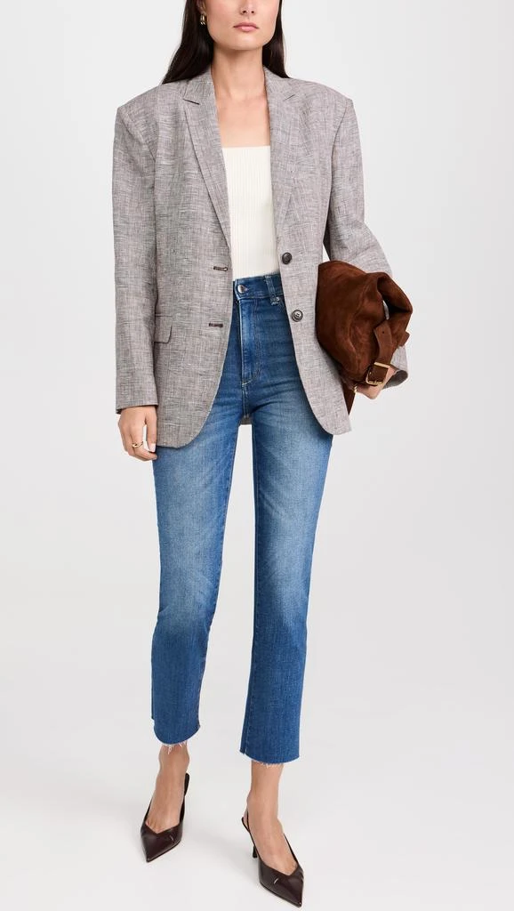 DL1961 Halle Straight Instasculpt High Rise Jeans 4