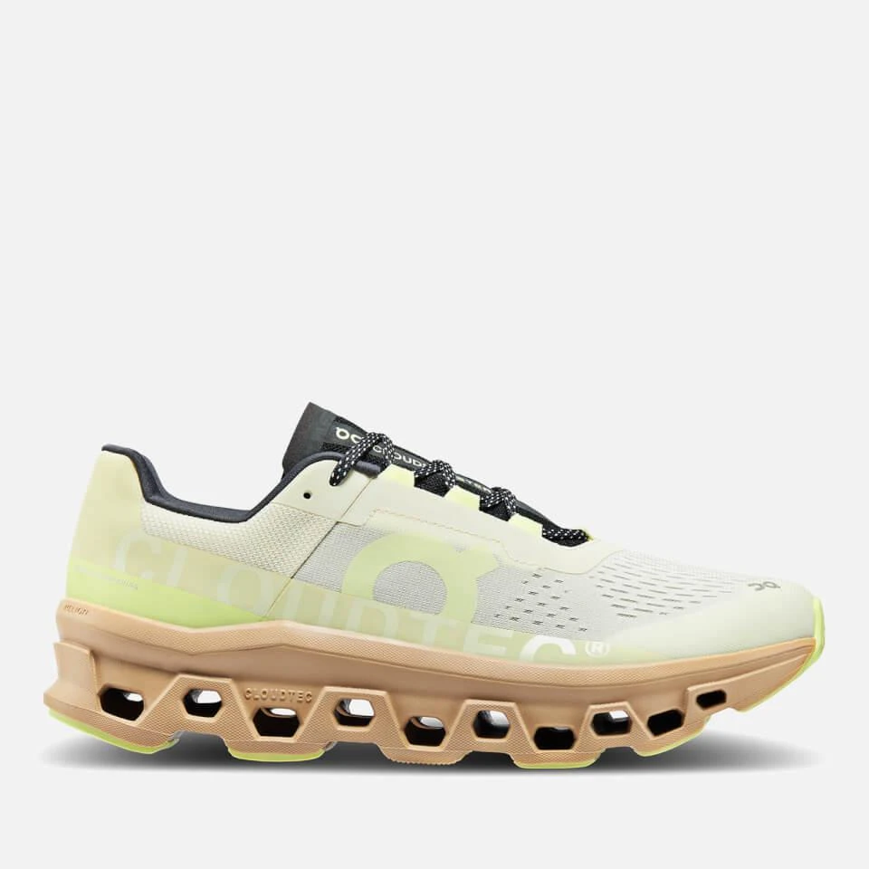 On ON CLOUDMONSTER MEN'S MESH RUNNING TRAINERS 1