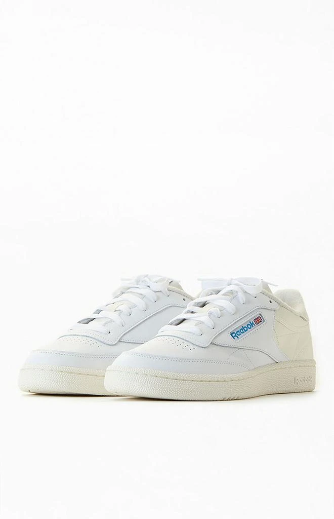Reebok White & Blue Club C Vintage Shoes 2