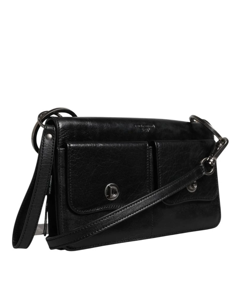 Dolce & Gabbana Leather Logo Purse Shoulder Crossbody Men's Bag (Pre-Owned) 3