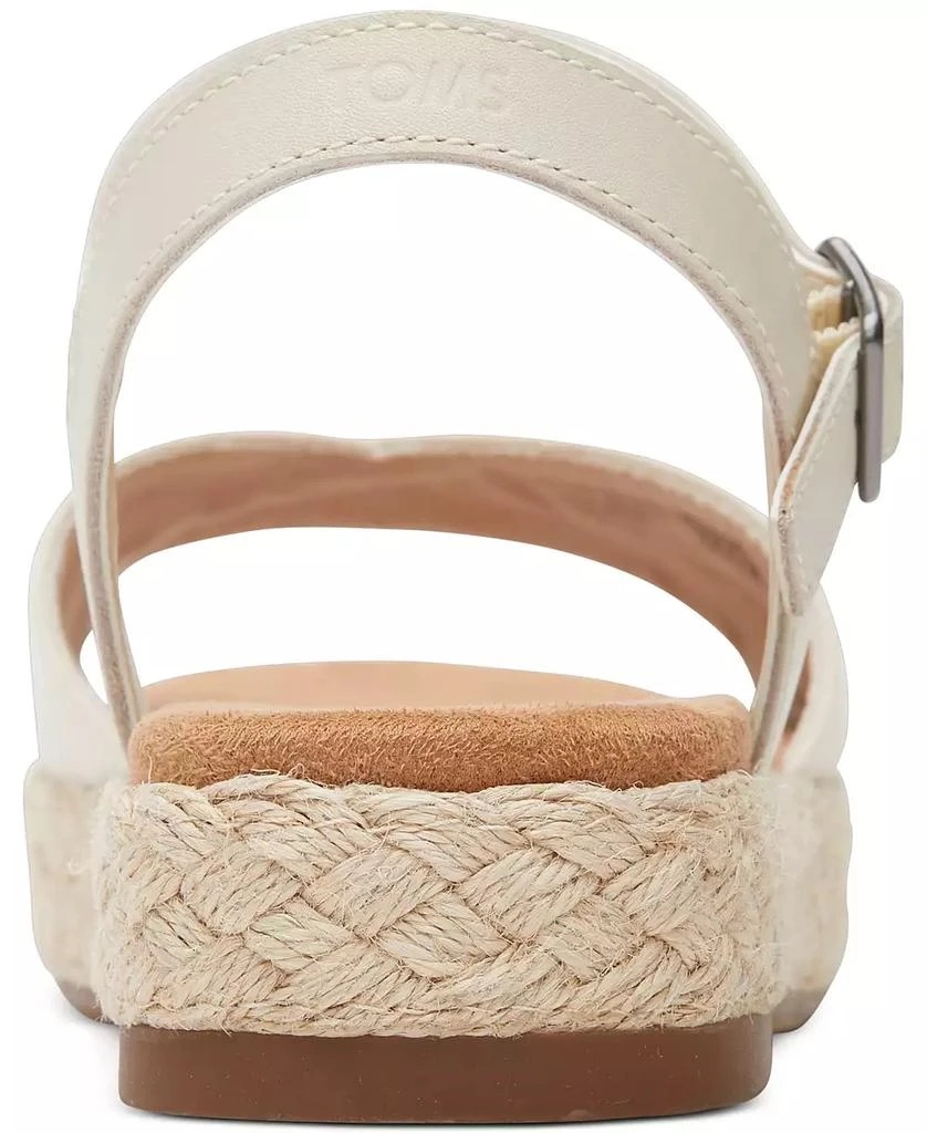 TOMS Women's Abby Open Toe Flat Sandals 3