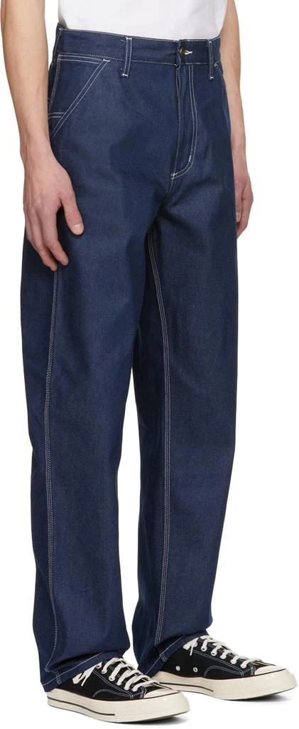 Carhartt WIP Blue Simple Jeans 2