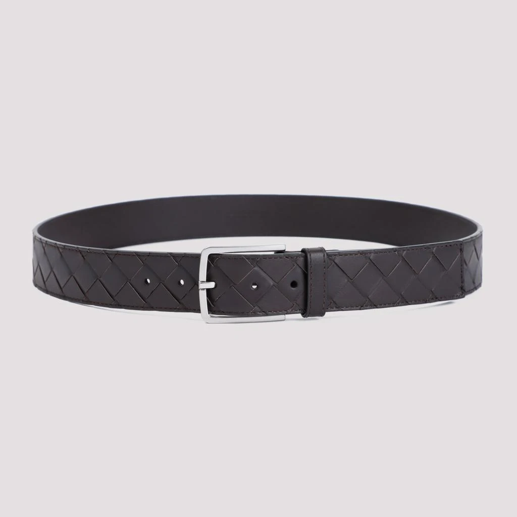 Bottega Veneta Intrecciato Leather Belt 1