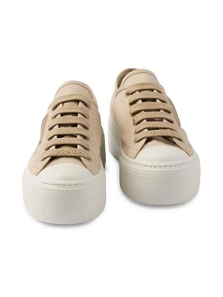 Prada Laced Fabric Sneakers 4