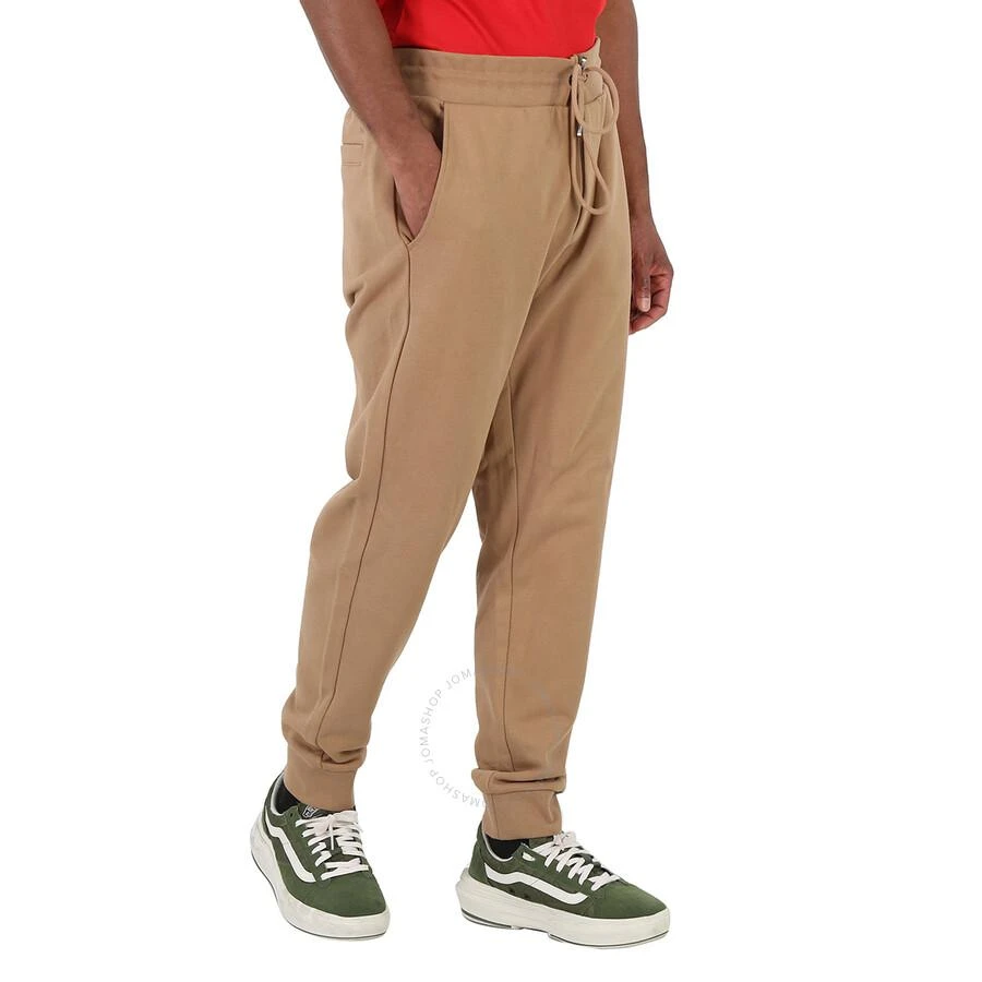 Hugo Boss Medium Beige Lamont 92 Logo Print Cotton-Terry Track Pants 2