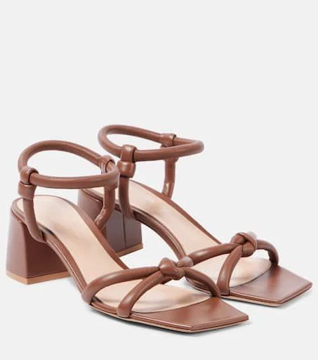Gianvito Rossi Juno 55 leather sandals 1