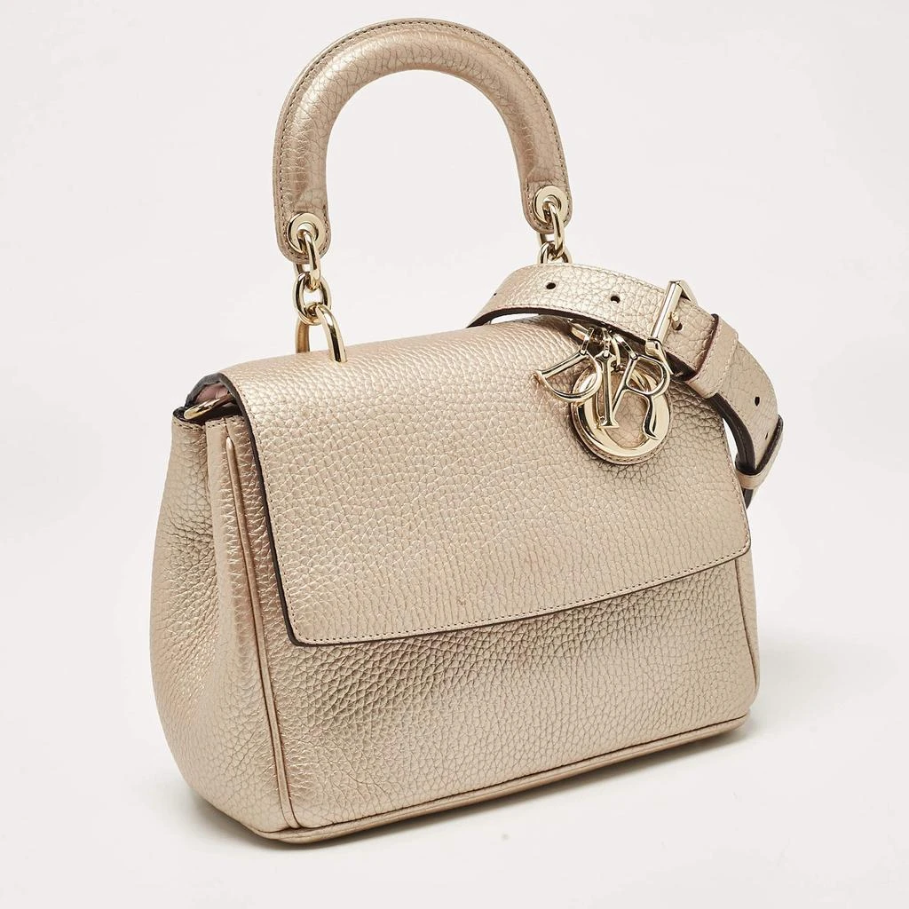 Dior Dior Bronze Leather Mini Be Dior Top Handle Bag 3