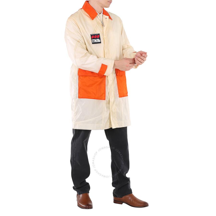 Heron Preston Men's CNTMB Nylon Parachute Windbreaker