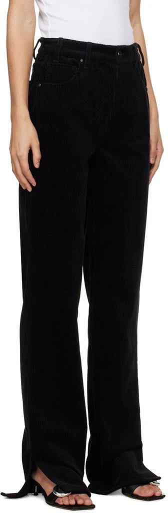ANINE BING Black Roy Trousers 2