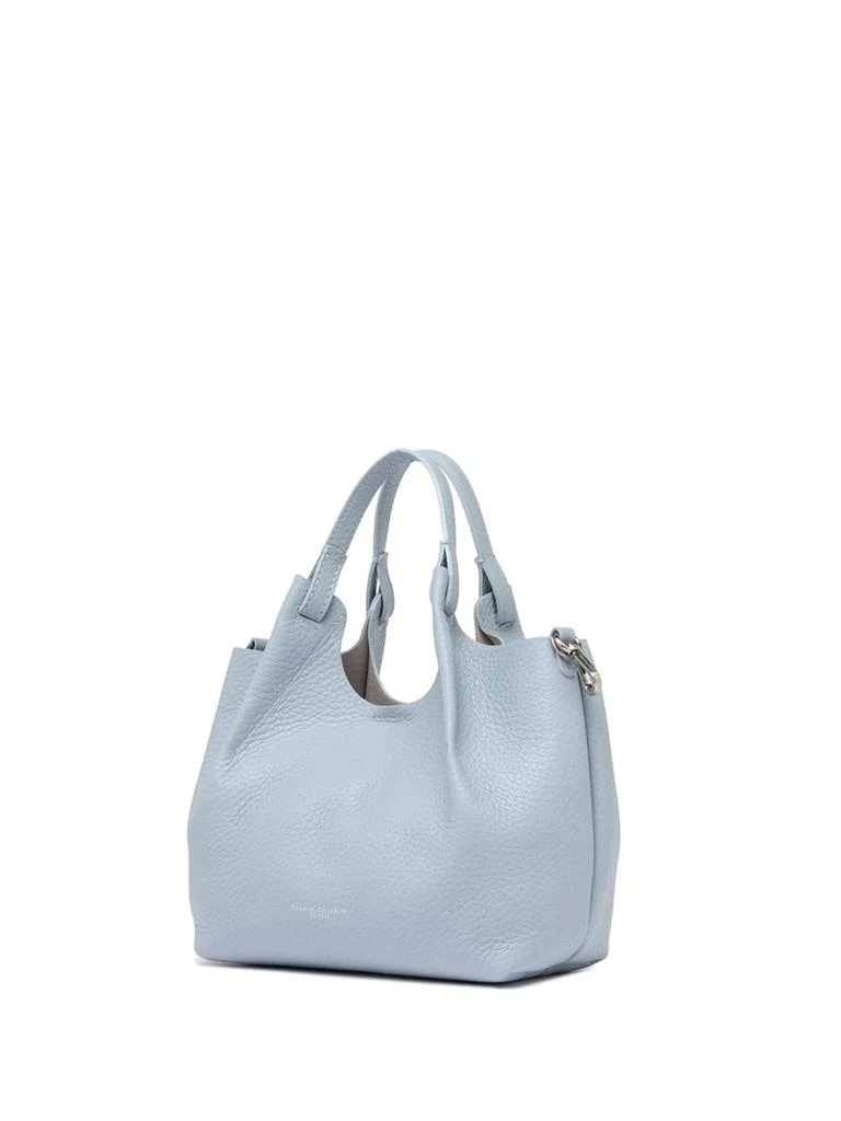 Gianni Chiarini Dua Light Blue Leather Shoulder Bag 2