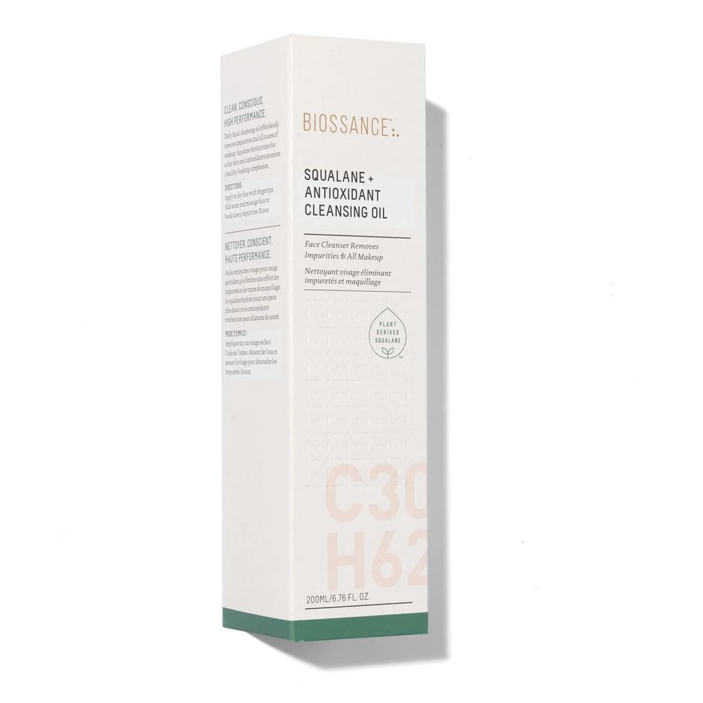 BIOSSANCE Squalane + Antioxidant Cleansing Oil 4