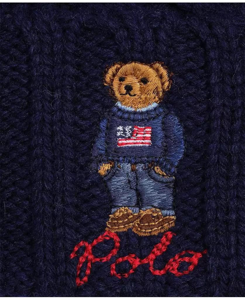 Ralph lauren teddy bear hat best sale