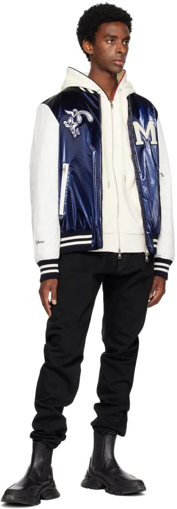 Moncler Black Fragment Hiroshi Fujiwara Edition Embroidered Jeans 4