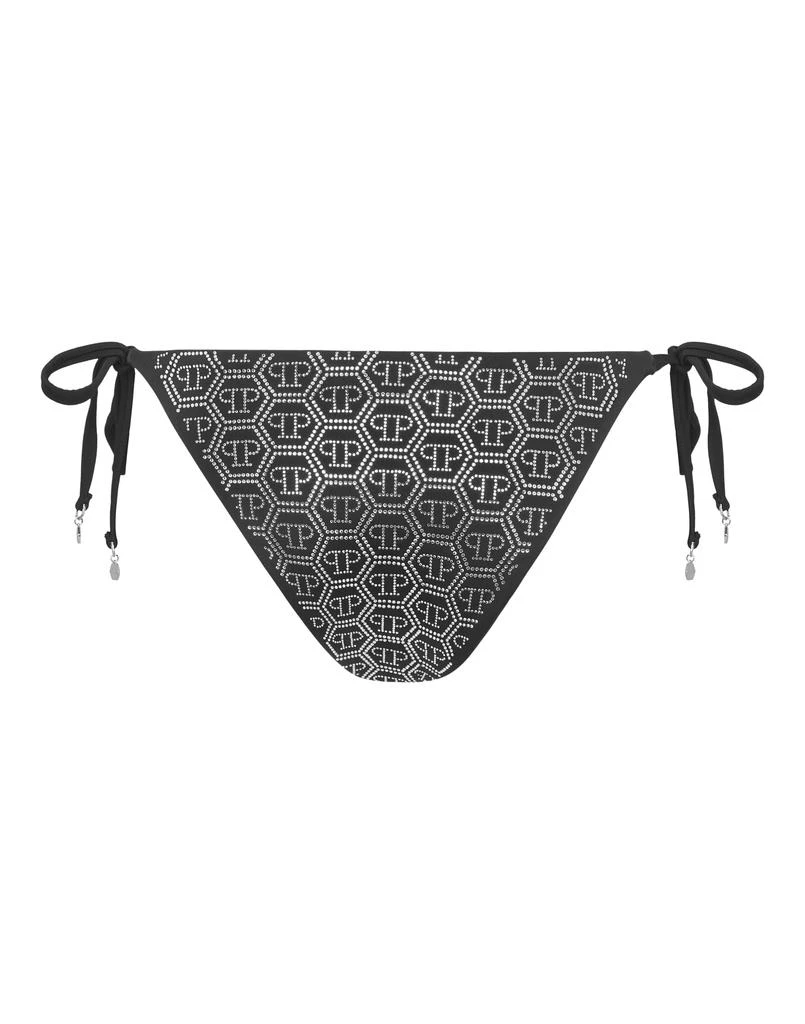 Philipp Plein Swimwear Bottom Slip Crystal Hexagon 2