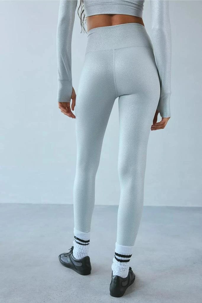 Beach Riot Beach Riot Piper Silver Shine Legging 3