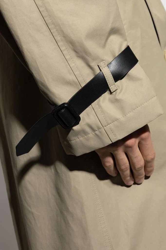 Givenchy Givenchy Collar Belt Detailed Trench Coat 4