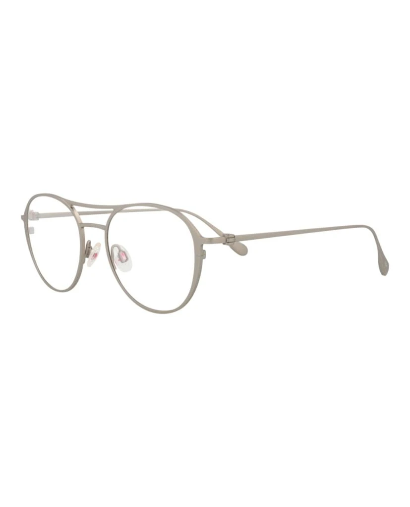 Maui Jim Round-Frame Titanium Sunglasses Silver Womens Round-Frame Titanium Sunglasses – On Sale Now with Up to 77  main image 3