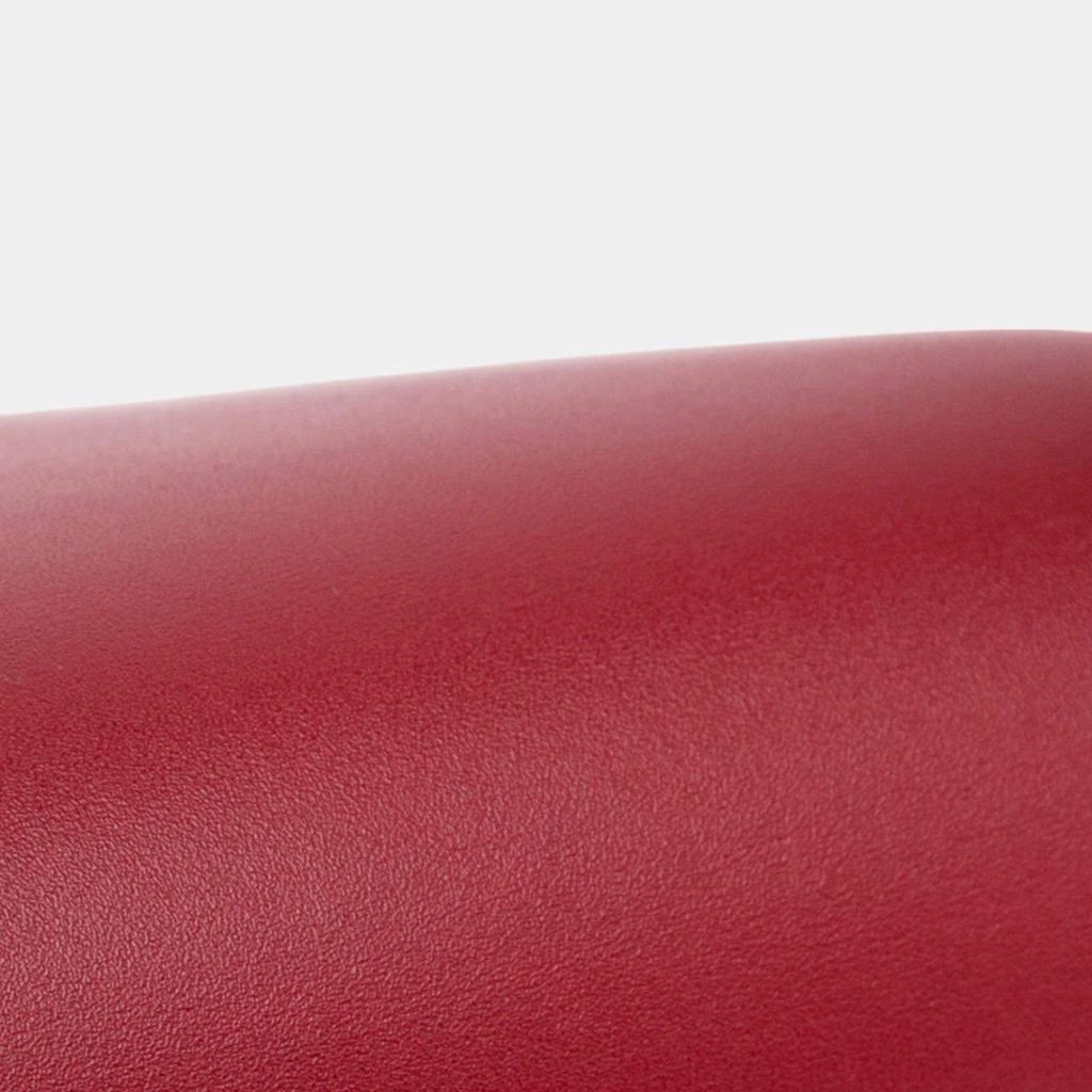 Celine Celine Red Medium Calfskin Classic Box Bag 16