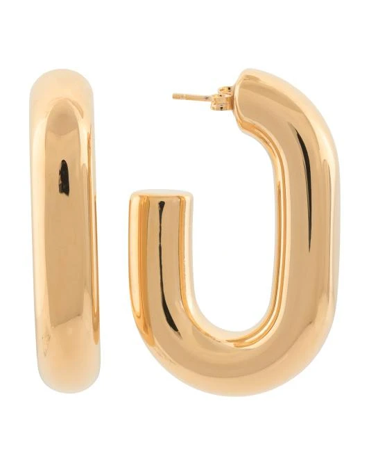 Paco Rabanne Made In Italy Xl Link Hoops 1