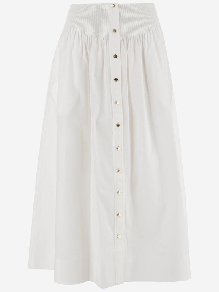 PINKO Pinko Ecuba Cotton Midi Skirt - Dresses & Skirts