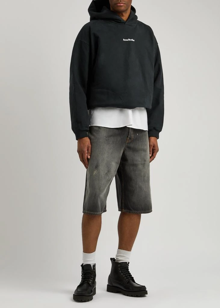 Acne Studios Distressed denim shorts 4