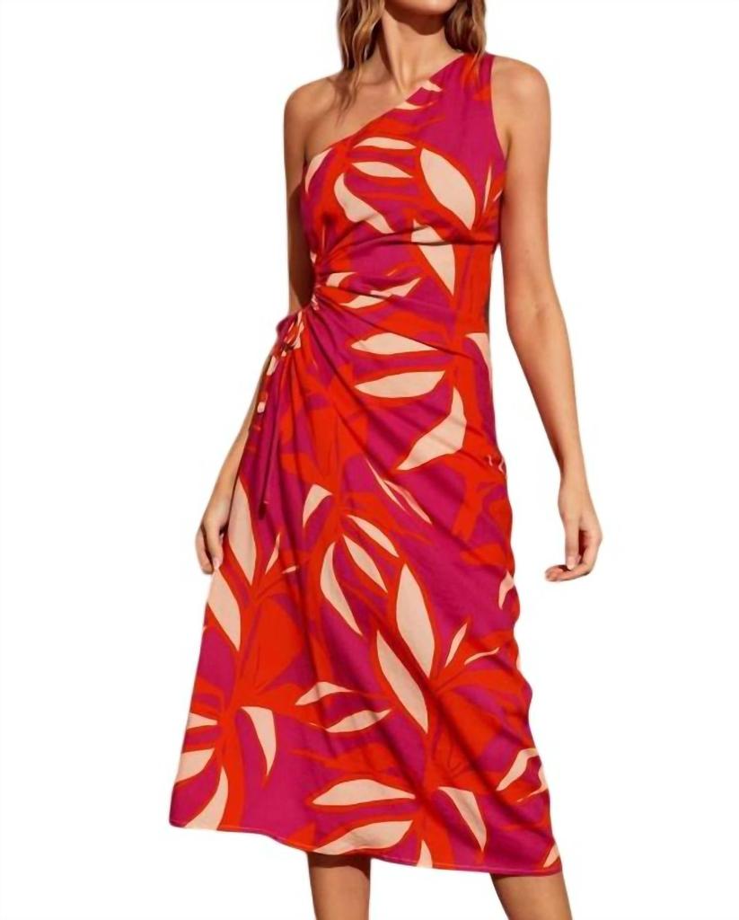 Dress Forum Dress Forum - Cosmo Keep In Touch Asymmetrical Midi Dress