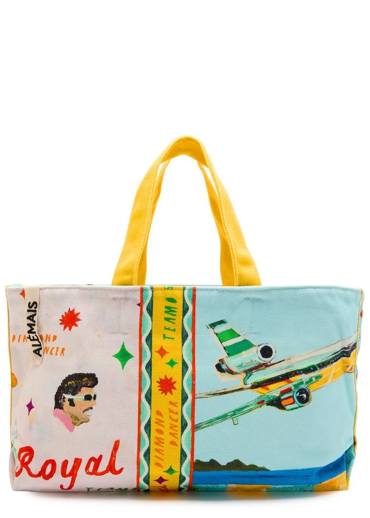 ALEMAIS All Aboard printed canvas tote 1