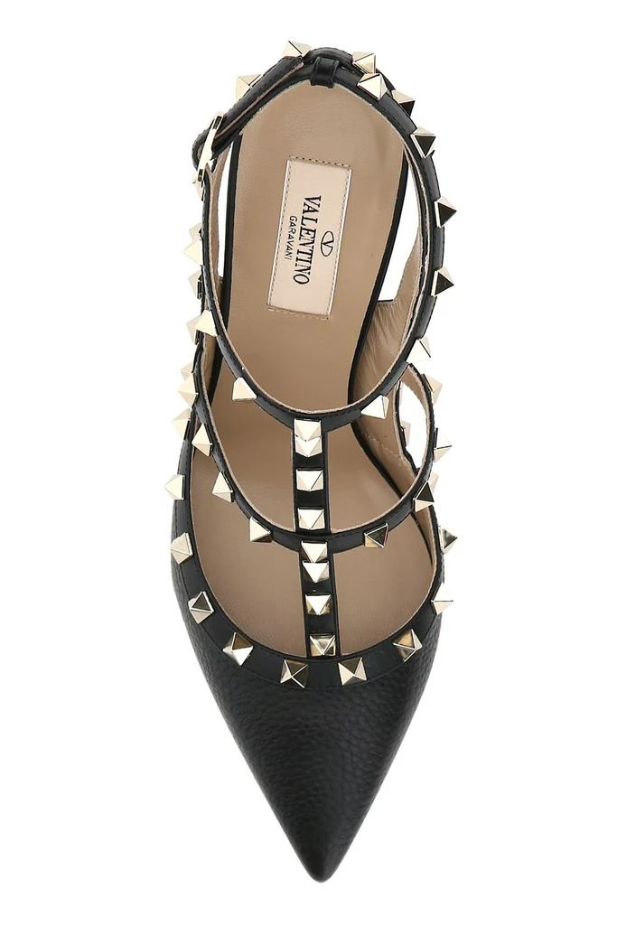 Valentino Valentino Garavani Rockstud Slingback Ankle Strap Pumps 4