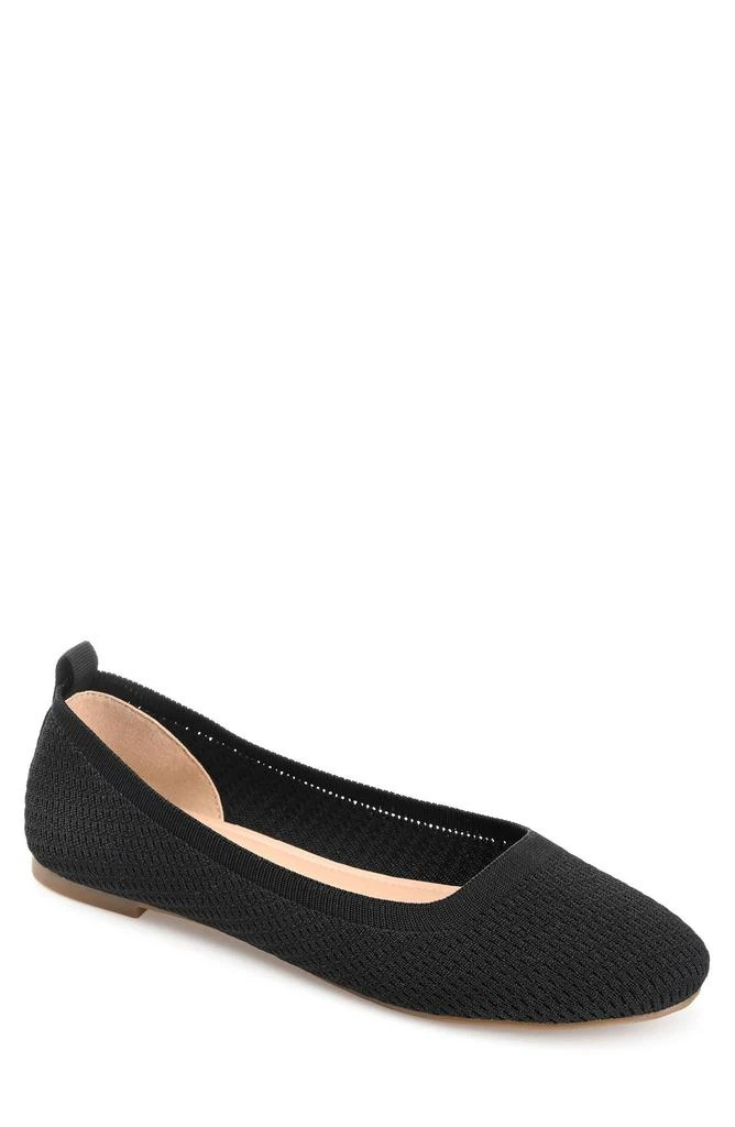 Journee Collection Maryann Knit Flat - Narrow Width 1