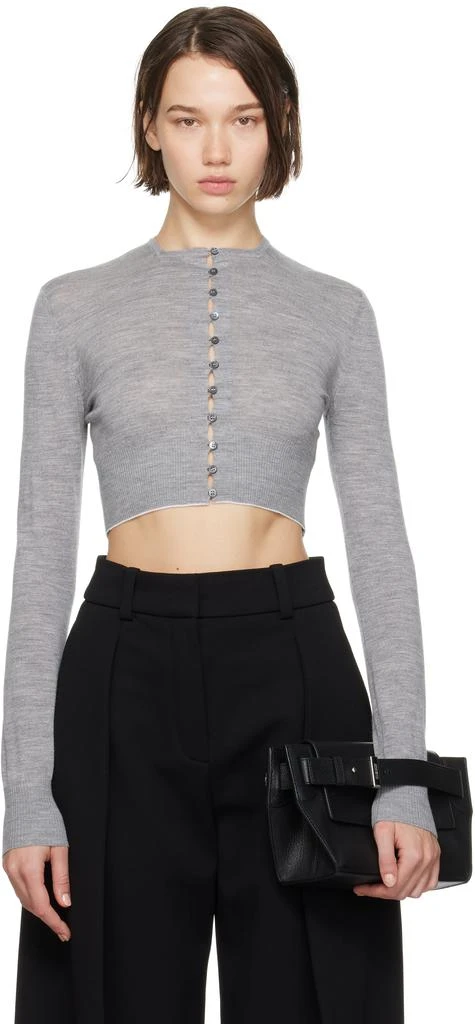 Jacquemus Gray La Casa 'The Spiaggia cardigan' Cardigan 1