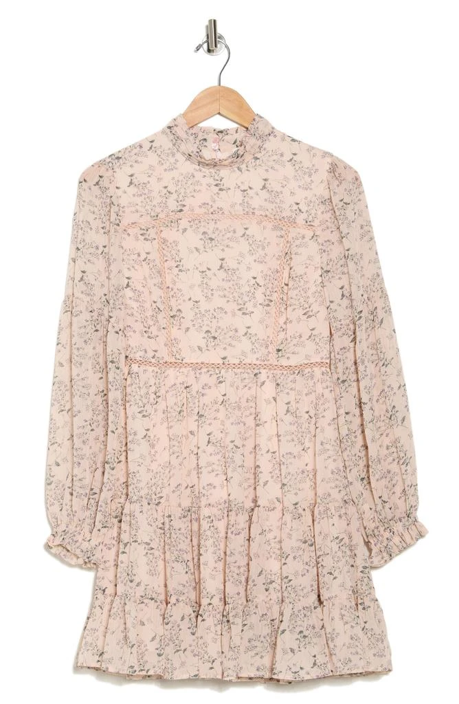 Lush Floral Long Sleeve Dress 3