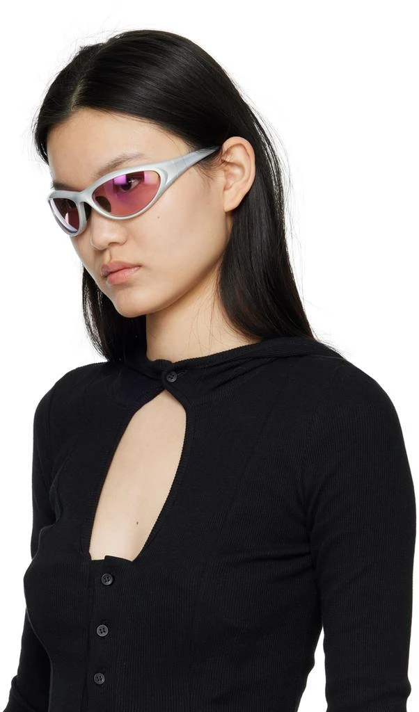 BONNIE CLYDE Silver Angel Sunglasses 4