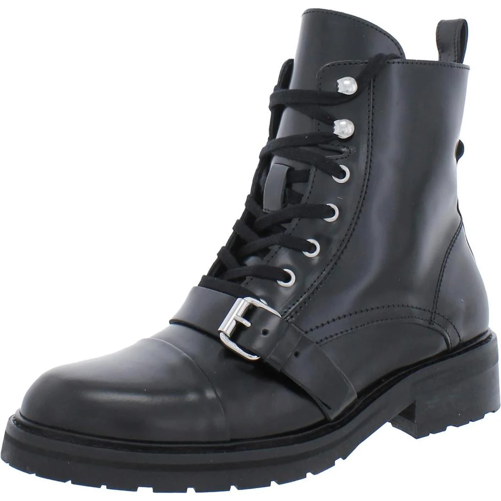 ALL SAINTS Donita  Womens Zipper Pull On Combat & Lace-up Boots 2