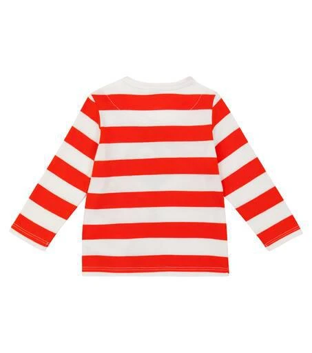 Stella McCartney Baby printed striped cotton top 2
