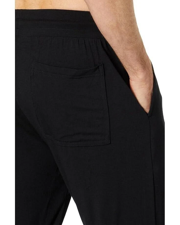 MeUndies Meundies Modal Joggers Mens  Black Stretch Pockets Drawstring Waist JDM652 3