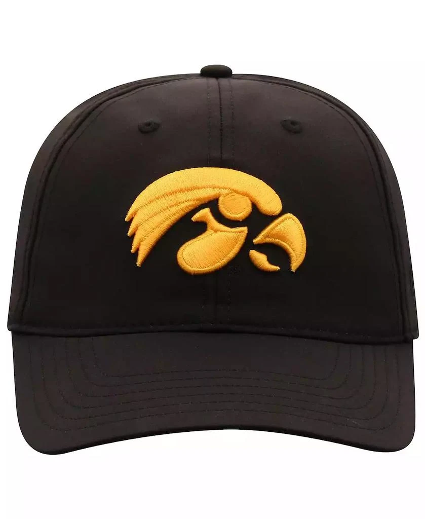 Top of the World Men's Black Iowa Hawkeyes Victory Trainer Adjustable Hat 3